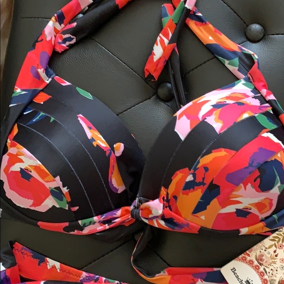 High waisted floral retro bikini - Picture 2 of 4